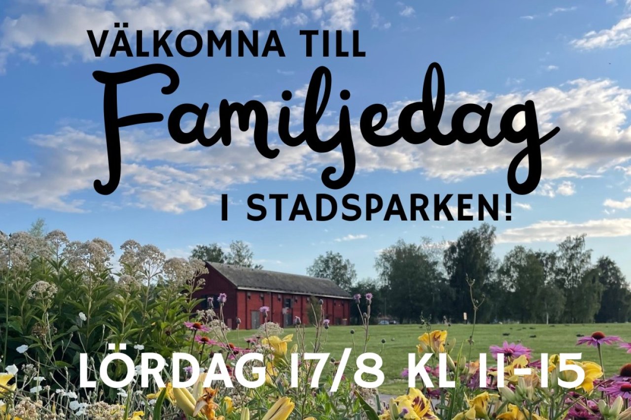 Familjedag i Stadsparken.